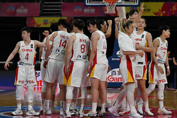 中国女篮时隔12年再夺亚洲杯冠军