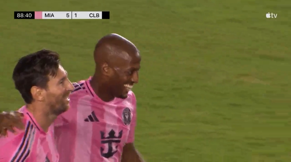 打花了！梅西2射2传，法法破门！迈阿密5-1领先